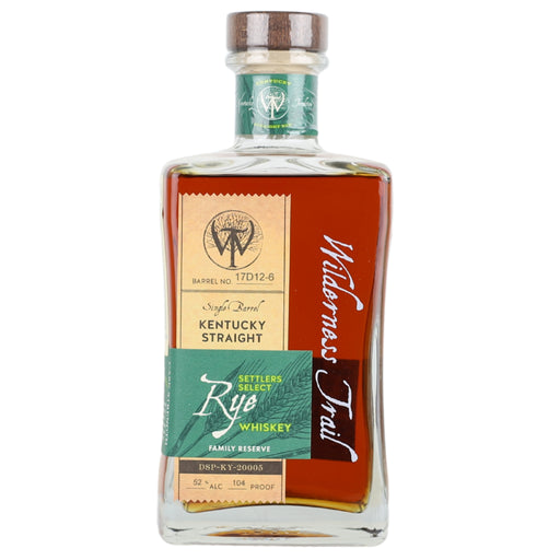 Wilderness Trail 4 Year Rye SBP Single Barrel