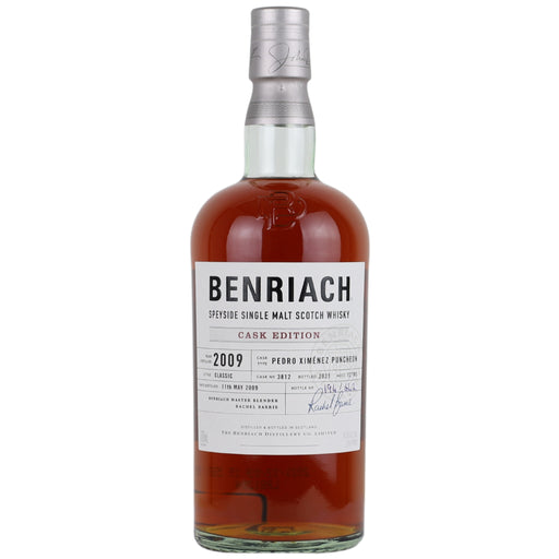 Benriach 2009 Cask #3812 12 Year Pedro Ximenez Matured Single Malt