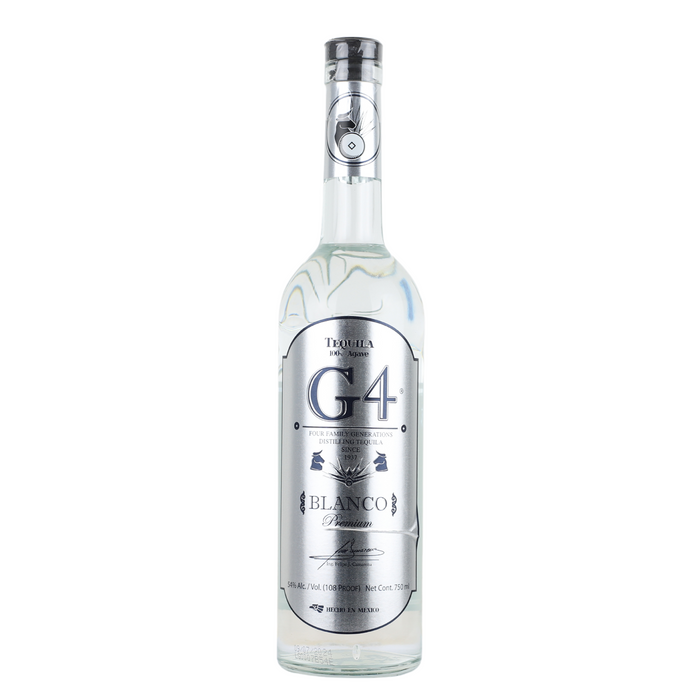 G4 Tequila Blanco High Proof 108