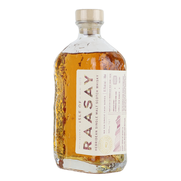 Isle of Raasay Unpeated Ex Bordeaux Single Malt Scotch Whisky