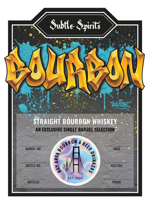 Subtle Spirits Bourbon Barrel #21 - Bay Area Bourbon & Beer Drinkers