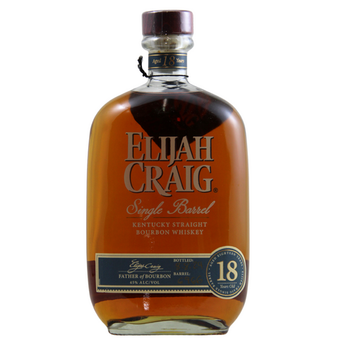 Elijah Craig Single Barrel 18 yr Bourbon