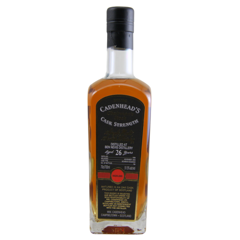 Ben Nevis 26 Year 1999 Cadenhead Chairman's Stock