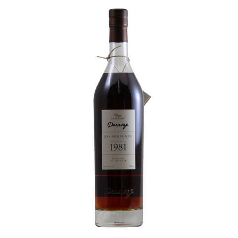 Darroze Domaine de Bellair Bas Armagnac 1981