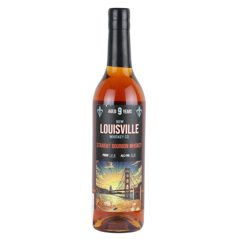 New Louisville 'Gold Rush' 9 Year Bourbon Whiskey