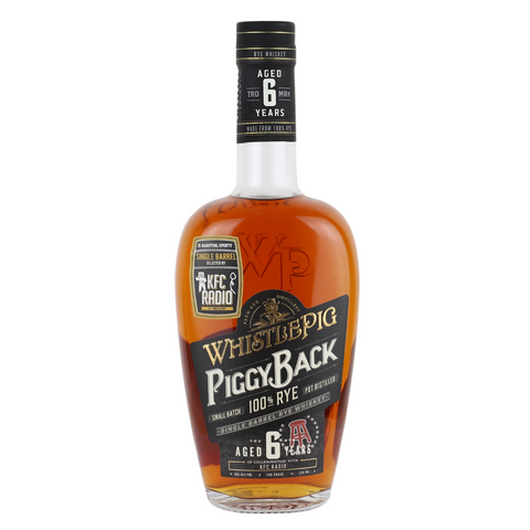 Whistlepig 6 Year Piggy Back Rye Whiskey