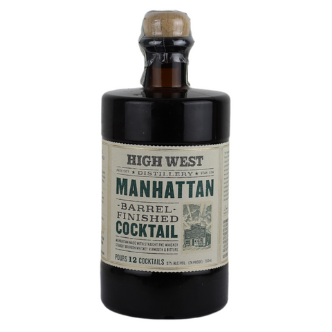 High West Manhattan Barrel Finished Cocktail