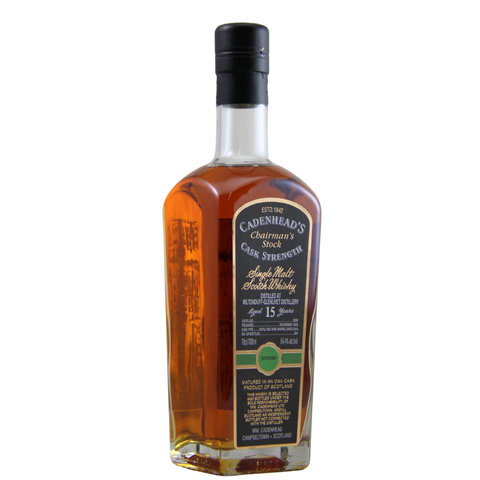Miltonduff 15 Year 2009 Cadenhead Chairman's Stock