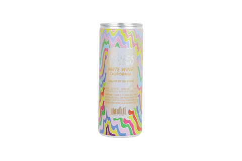 Las Jaras "Waves" White Blend 250ml Can