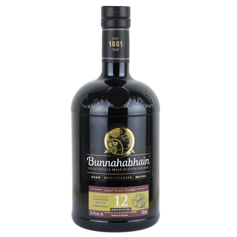 Bunnahabhain 12 Year Cask Strength Single Malt Scotch 2025