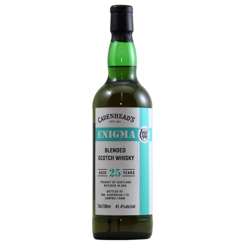 Cadenhead 25 Year Enigma Blended Scotch Whisky