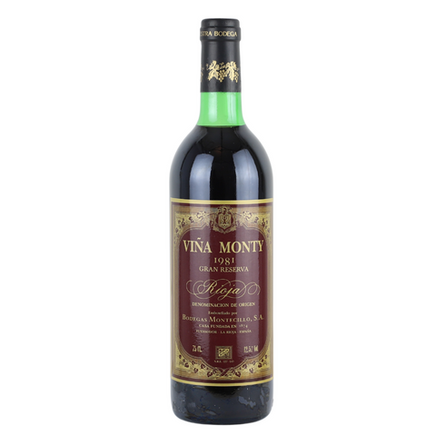 Bodegas Montecillo "Vina Monty" Gran Reserva Rioja 1981