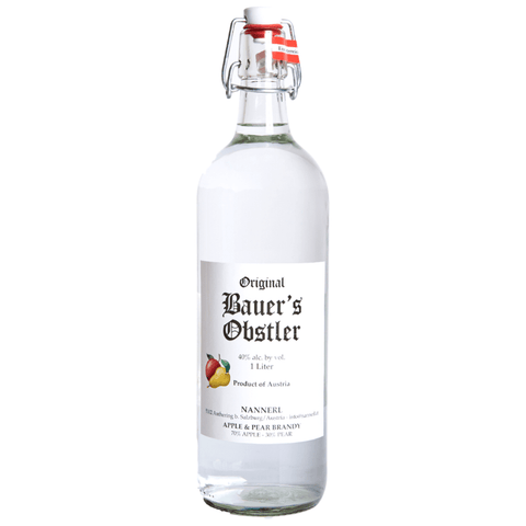 Bauer's Original Obstler Apple & Pear Brandy 1L